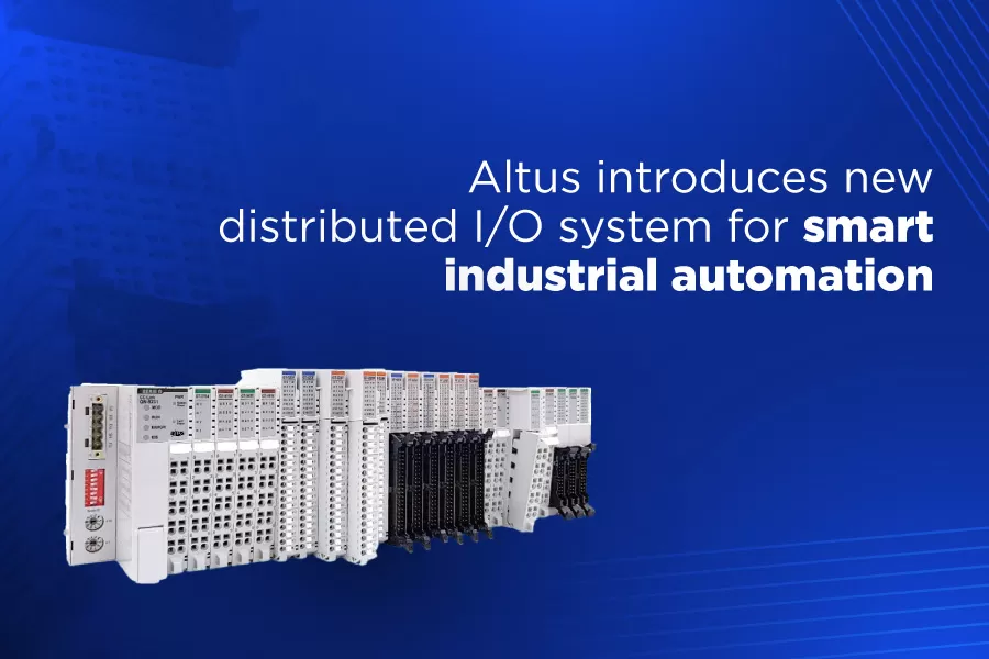 Altus apresenta nova solução em sistemas de E/S distribuídos para automação inteligente