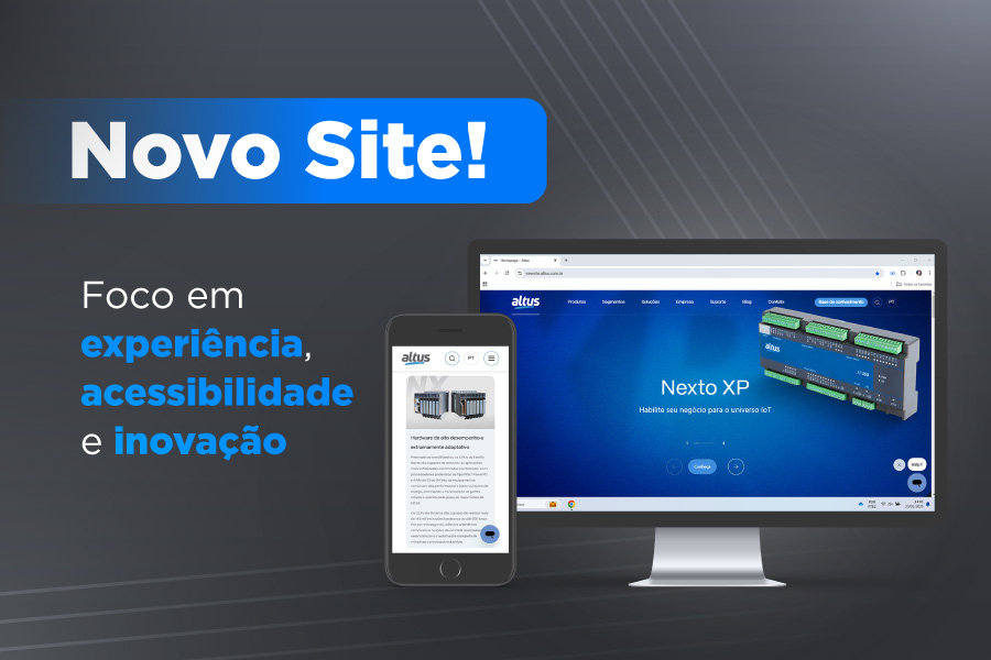 Altus apresenta novo site com foco em experiência, acessibilidade e inovação 